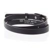 PENNY BELTS Dámský kožený opasek 10 černý