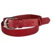 damsky kozeny opasek 2502 93 cerveny
