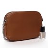 David Jones dámská crossbody kabelka 6200-2 COGNAC