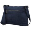 Paolo Bags dámská koženková crossbody L-6281-30 D.BLUE