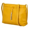 Delami dámská luxusní kožená kabelka MIRNA YELLOW