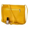 Delami dámská luxusní kožená kabelka MIRNA YELLOW