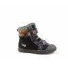 Obutex DA07-3-973L BLACK dětská zimní obuv