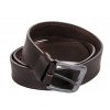 PENNY BELTS Pánský kožený opasek 51 hnědý (nadměr)