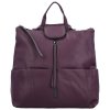 MaxFly dámský koženkový kabelko/batoh SP2337 PURPLE