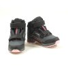 Obutex A224025BW GREY/PINK dětská zimní obuv