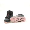 Obutex A224025BW GREY/PINK dětská zimní obuv