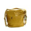 Paolo Bags dámský koženkový kabelko/batoh PB-9707-20 YELLOW