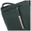 Delami módní dámská kožená mini crossbody kabelka 1011 VERDE