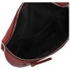 Delami trendy dámská kožená kabelko-ledvinka 1095 D.RED