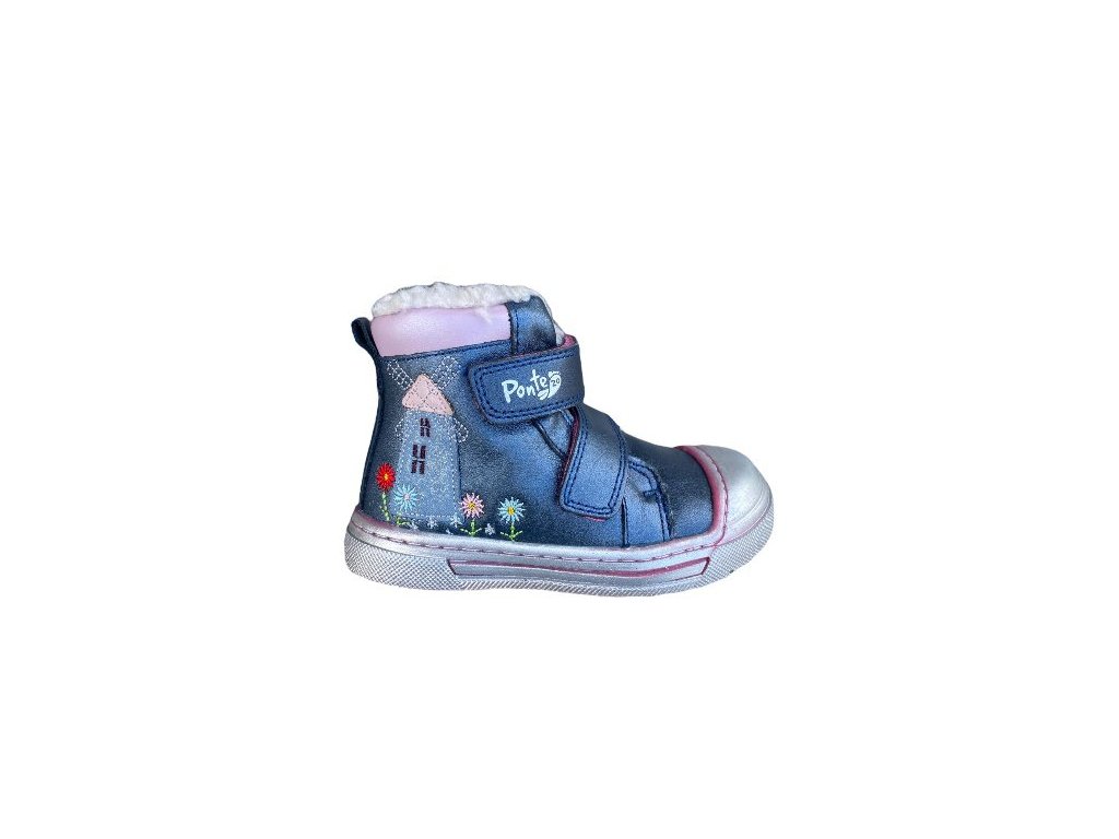 Dětské zimní boty PONTE DA03-1-689A royal blue > 24