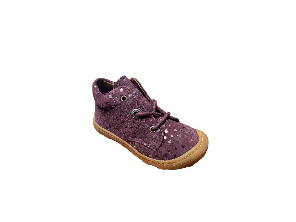 Dětské barefoot boty Ricosta DOTS merlot 50120052-380 >
