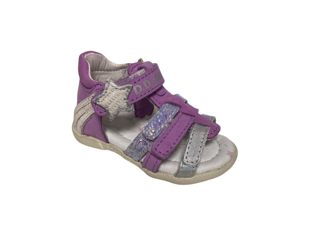 Dětské sandálky dd step AC048-204 lavender > 22