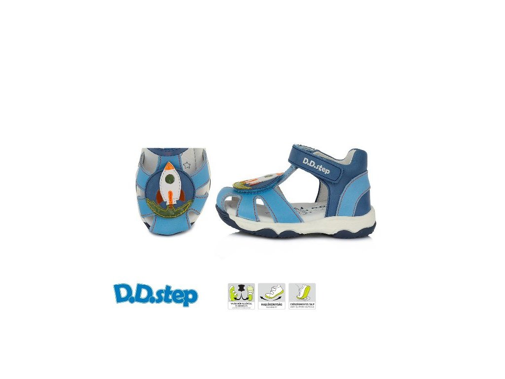 Dětské sandálky dd step AC64-135 bermuda blue > 20