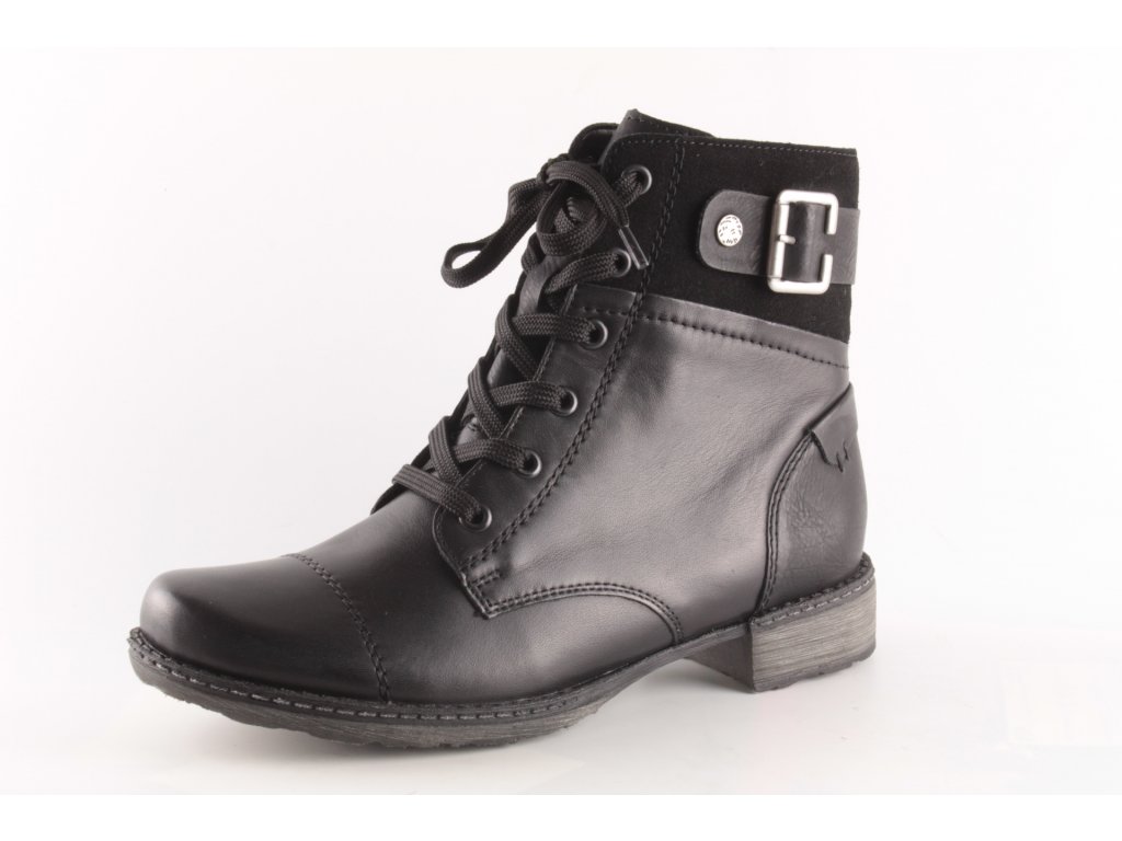 Dámské boty Rieker Remonte D4368-01 (Barva černá, Velikost 43)
