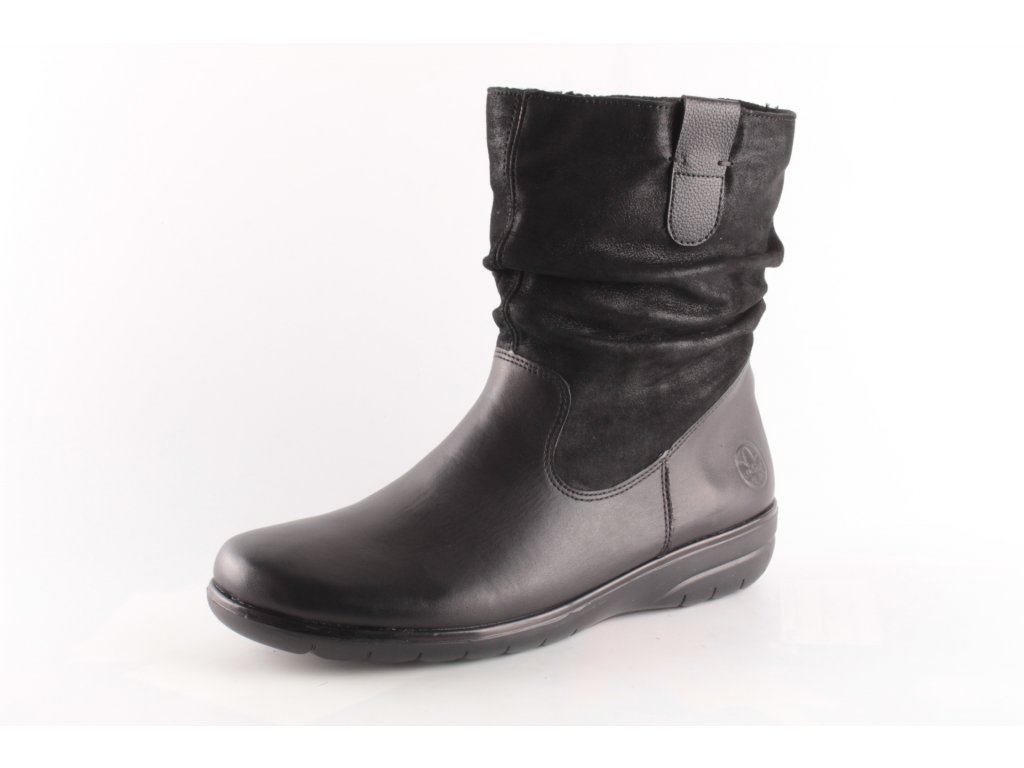 Dámské boty Rieker X0681-00 (Barva černá, Velikost 42)