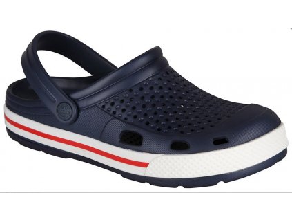 Chlapecké kroksy (vel. 36-42) COQUI 6413 Navy/White (Barva Modrá, Velikost 41)