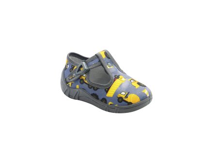 buty dzieciece raweks szare w wozy budowlane hugo 40 (2)