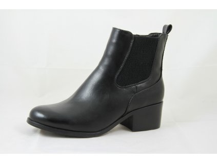 Rieker polokozačky DZ Y0580-00 (Barva černá, Velikost 40)