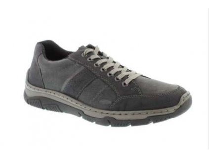 Pánské polobotky Rieker 16921-00 (Barva šedá, Velikost 46)
