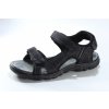Pánské sandály BUSHMAN PL S42005 kožené černé