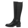 Dámské kožené kozačky Tamaris 1-25618/43 černé