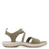 Dámské sandály 8-28761/44 zelené širší (H)