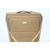 Cestovní kufr 2021 TEXTILNÍ s expandérem malý béžový