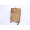 Cestovní kufr 2021 TEXTILNÍ s expandérem střední béžový