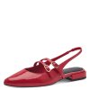Dámské otevřené lodičky Marco Tozzi 2-29409/44 červené