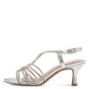 Dámské sandály Marco Tozzi 2-28313/46 stříbrné