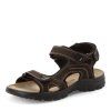 Pánské kožené sandály Marco Tozzi 2-18400/42 hnědé