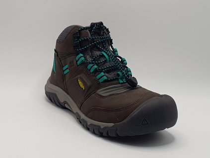 KEEN RIDGE FLEX MID WP, magnet/greenlake, s membránou KEEN.DRY