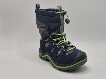 KEEN WINTERPORT II WP, midnight navy/asmine green zimní boty s membránou