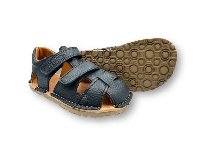 Detske barefoot sandalky FRODDO BAREFOOT FLEXY AVI DARK BLUE2