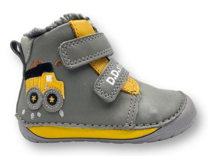 DDSTEP BAREFOOT ZIMNe TOPaNKY W070 337 DARK GREY 5