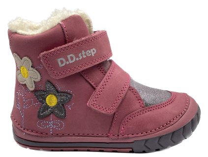 Detské zimné topánky DDstep W029 767 ružové kópia 6