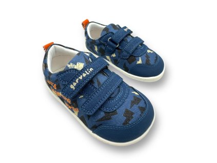 GARVALiN LONA ESTAMPADA PETROL DETSKe BAREFOOT TENISKY3
