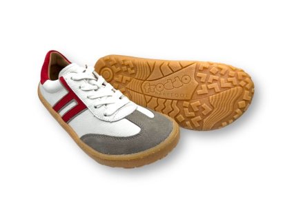 FRODDO BAREFOOT TENISKY F MOTION WHITE:RED2