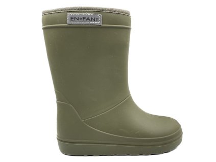 detske zateplene gumaky ENFANT THERMO BOOTS zelene 6