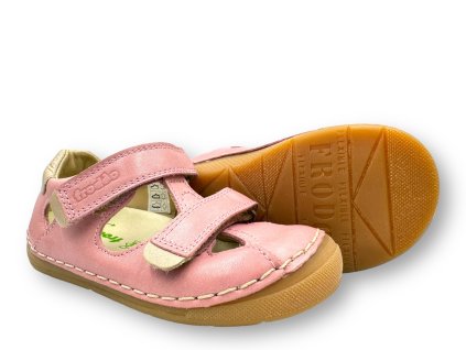 Detske barefoot sandalky Froddo PAIX DOUBLE PINK3