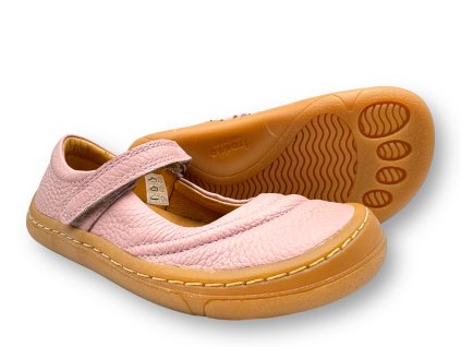 Detske barefoot baleriky Froddo BAREFOOT MARY J PINK3