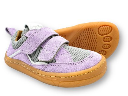 Detske barefoot tenisky Froddo BAREFOOT D VELCRO LILAC3