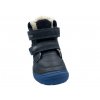 Detské kožené zimné topánky D.D.step royal blue DVB022 W071 32 kópia 4