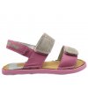 DETSKÉ BAREFOOT SANDÁLE DDSTEP G076-356BM DAISY PINK