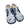 BEDA BAREFOOT PAPUcKY BF 060010:W GREY AEROPLANE