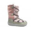 Detské zimné barefoot topánky Be Lenka Snowfox Kids Pink & Grey 7