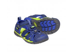 KEEN Seacamp CNX.T05 blue depths/chartreuse