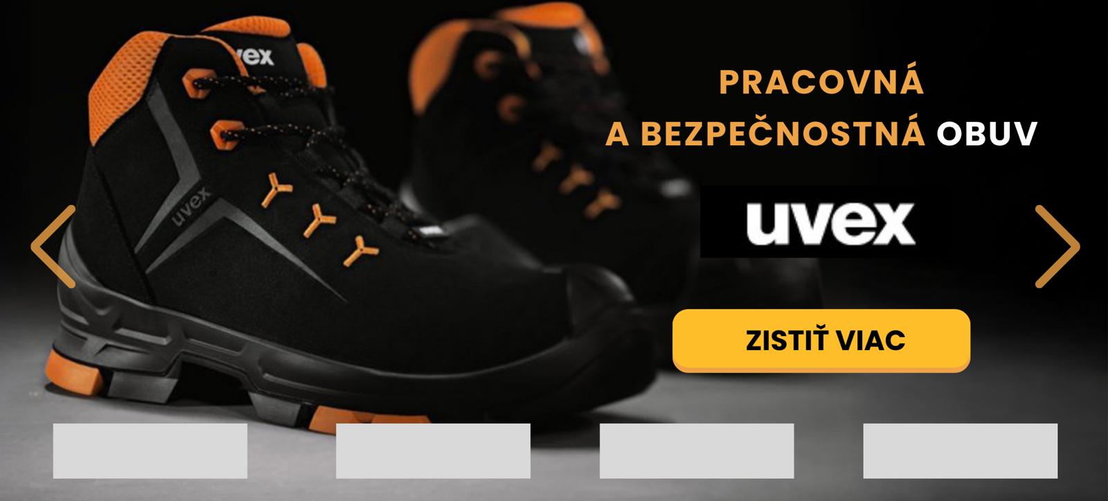Pracovná a bezpečnostná obuv Uvex