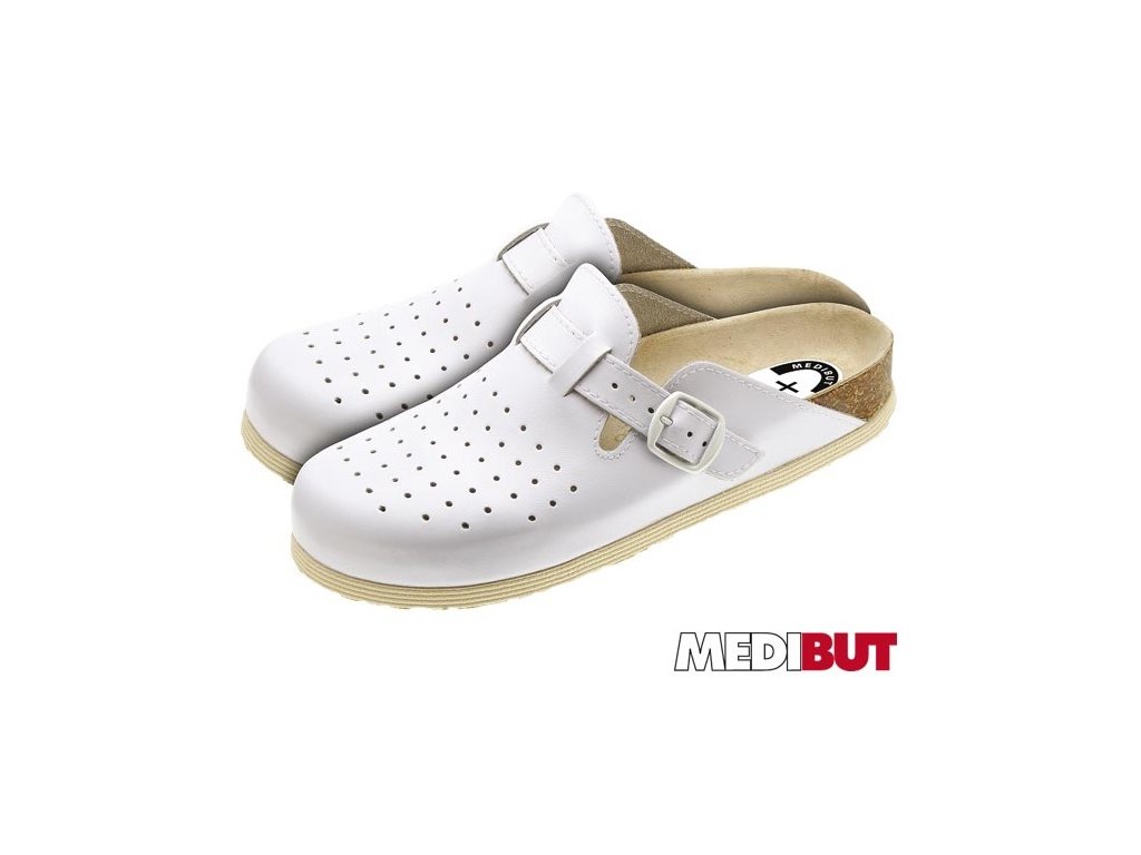 Pracovná obuv biela značky MEDIBUT : BMKLAKORDZ